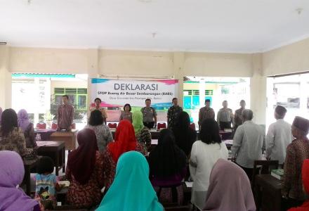 Deklarasi Stop Buang Air Besar Di Sembarang Tempat ( BABS ) 