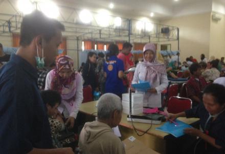 Pelayanan Jamkesus Oleh Karang Taruna Guwosari