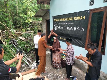 Peresmian Bedah Rumah ICJ di Guwosari