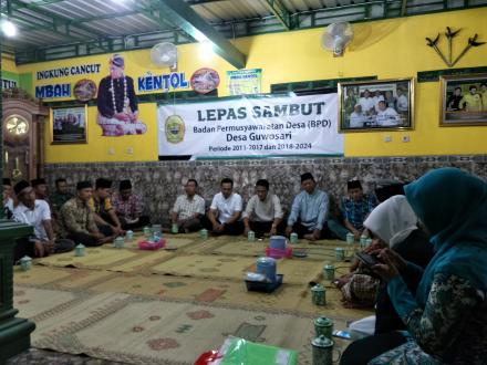 Lepas Sambut BPD Desa Guwosari