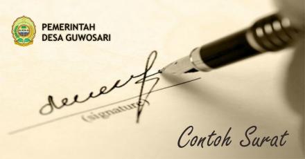 Contoh Surat-Surat