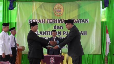 Sertijab Lurah Desa Guwosari