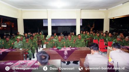 Tingkatkan Kapasitas, LINMAS Guwosari Adakan BIMTEK