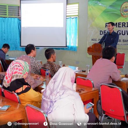 PENYAMPAIAN VISI MISI CALON KEPALA SEKSI KESEJAHTERAAN DESA GUWOSARI