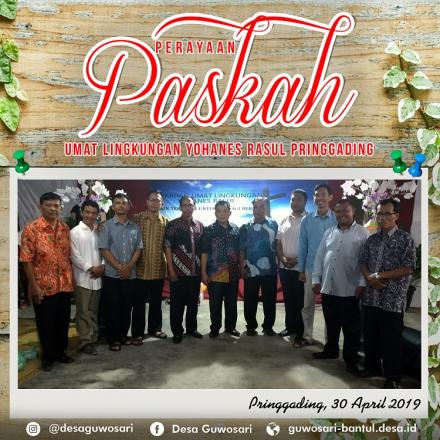 PERAYAAN PASKAH UMAT LINGKUNGAN YOHANES RASUL PRINGGADING