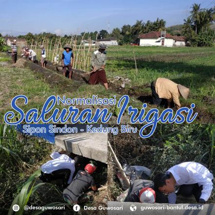 NORMALISASI SALURAN IRIGASI SIPON SINDON-KEDUNG BIRU