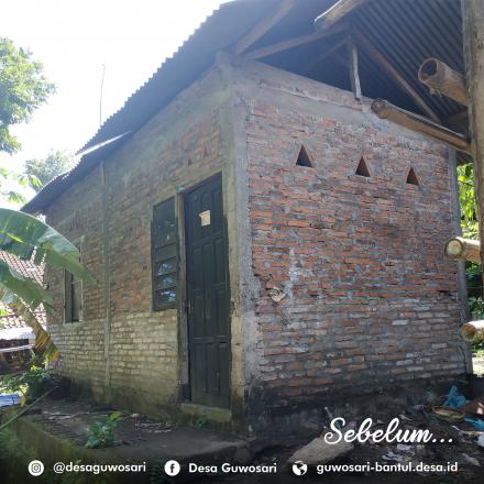 BERKAT DANA DESA KINI RUMAH MAS NIZAR LEBIH LAYAK  DIHUNI