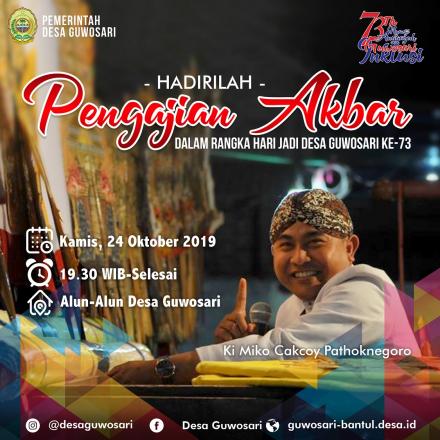PENGAJIAN AKBAR BERSAMA KI MIKO CAKCOY PATHOKNEGORO!!!