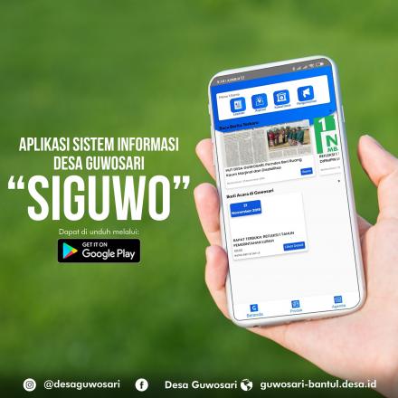 SOFT LAUNCHING APLIKASI SISTEM INFORMASI DESA GUWOSARI: SIGUWO