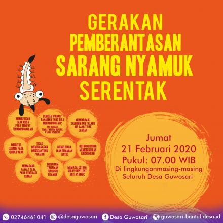 Cegah Demam Berdarah Ayo PSN Serentak