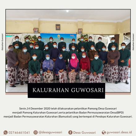 PELANTIKAN PAMONG KALURAHAN GUWOSARI
